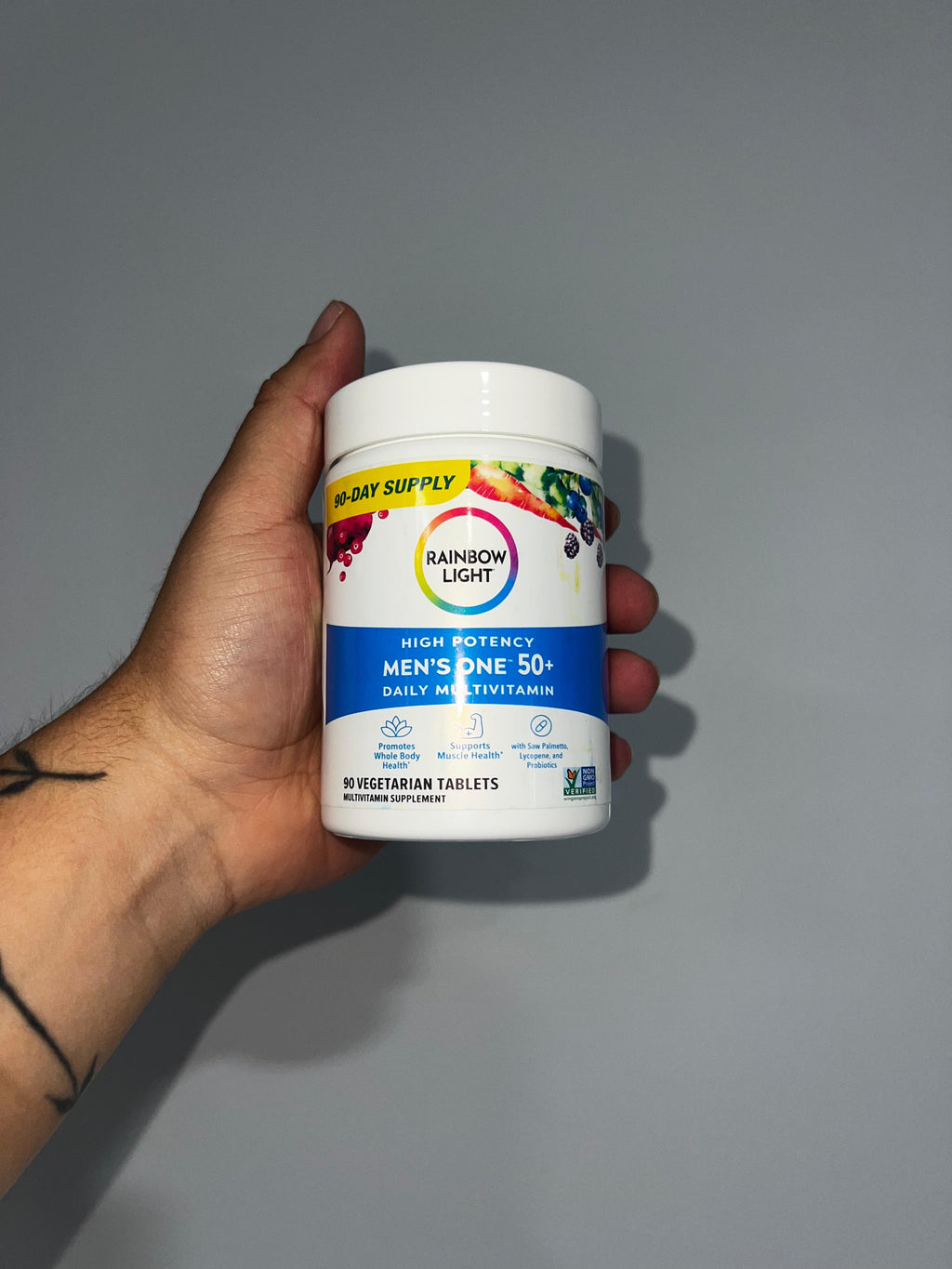 Suplemento Rainbow Light 90caps.