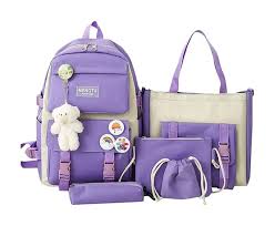Kit Maleta Mochila Bolsos 5 En 1