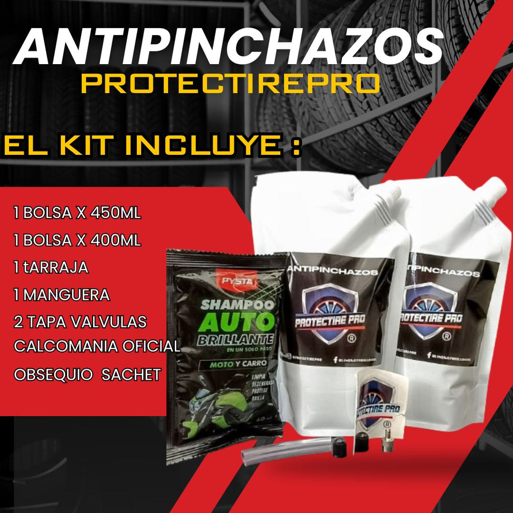 Antipinchazos Kit Moto
