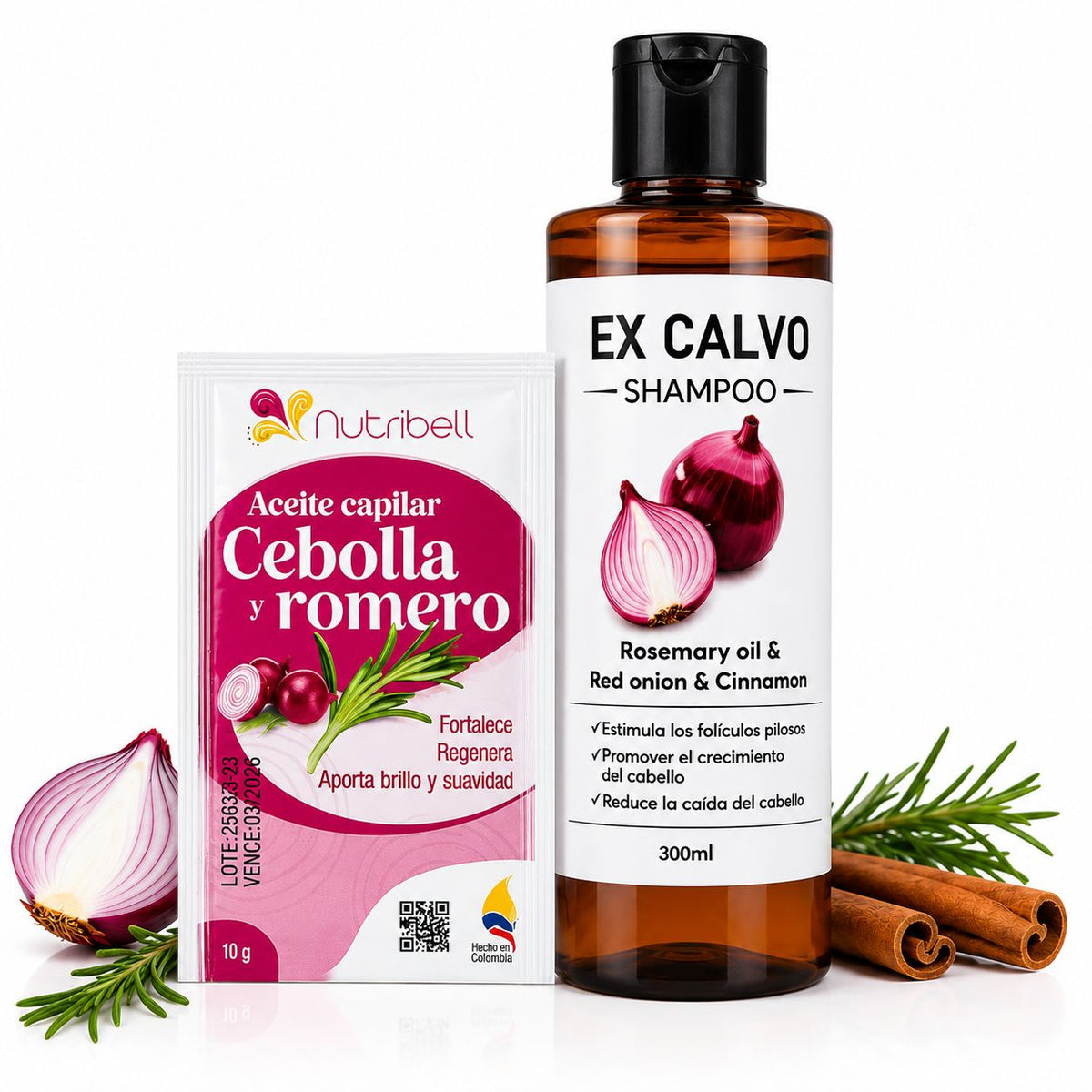 Shampo Excalvo 300ml+Obsequio