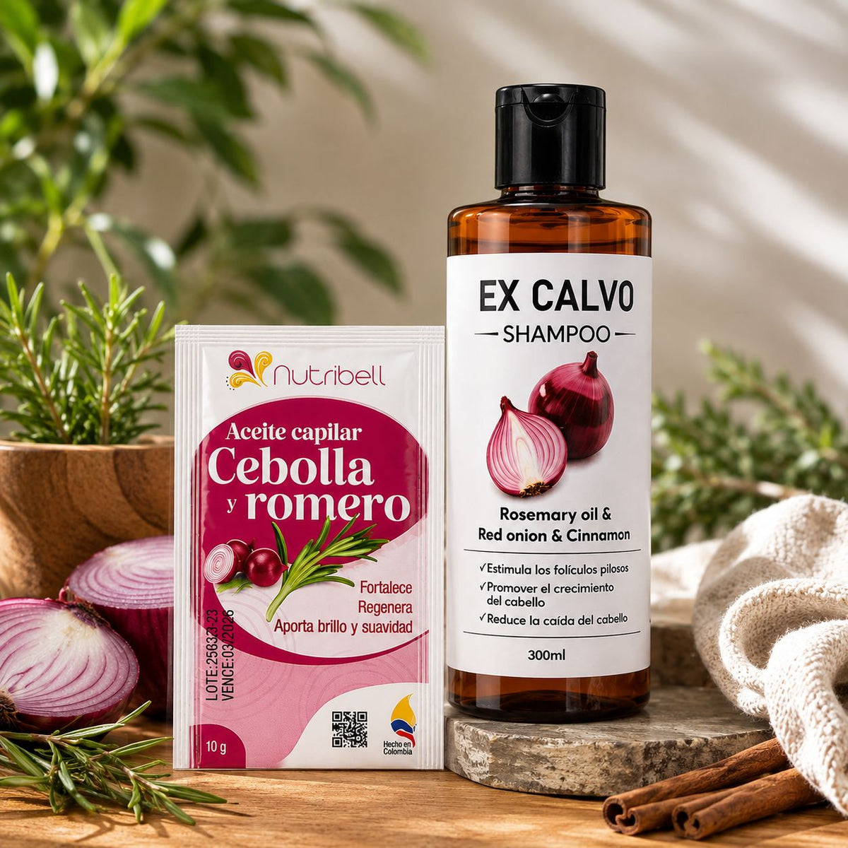 Shampo Excalvo 300ml+Obsequio